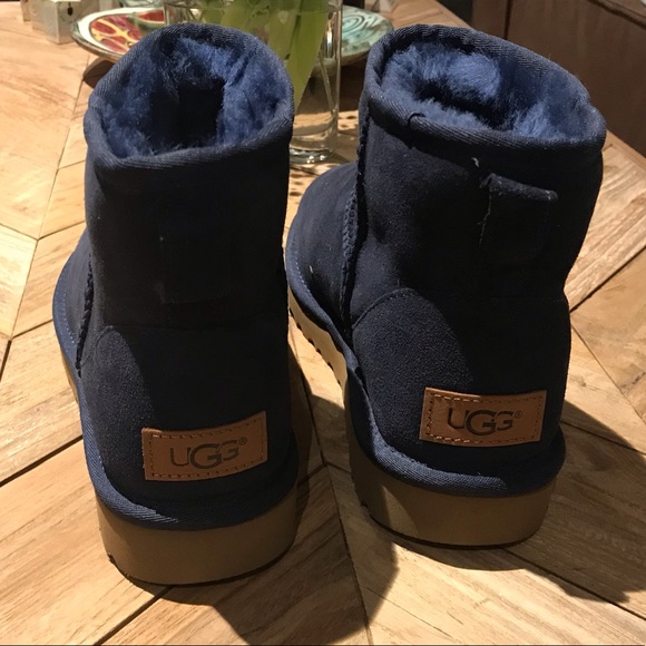 ugg mini navy